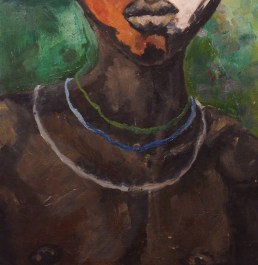Painting - Boy with Apple on Head | Картина - мальчик с яблоками на голове